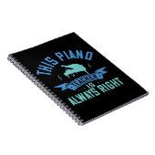 Carnet This Piano Teacher Is Always Right (Côté Droit)