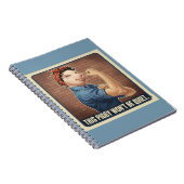 Carnet This Piggy Won't Be Quiet Spiral Notebook (Côté Droit)