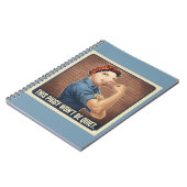 Carnet This Piggy Won't Be Quiet Spiral Notebook (Côté gauche)