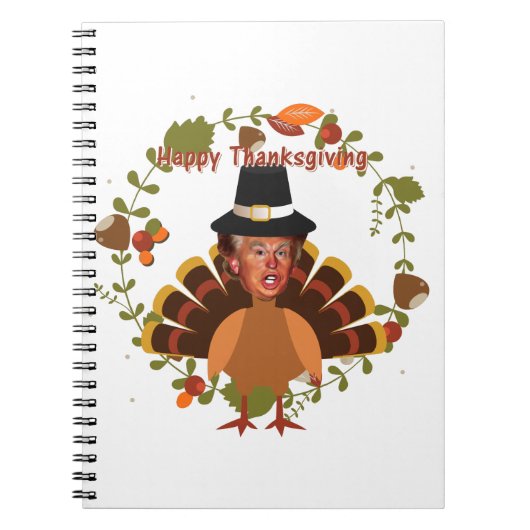 Carnet thistesse trump turkey (Devant)