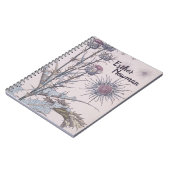 Carnet Thisthère personnalisé (Côté gauche)