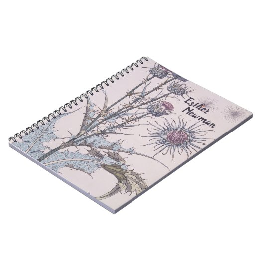 Carnet Thisthère personnalisé (Côté gauche)