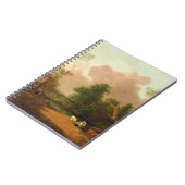 Carnet Thomas Gainsborough | un paysage avec des figures, (Côté gauche)