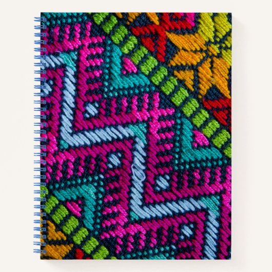 Carnet Threads tissés ethniques (Devant)
