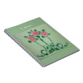 Carnet Three Pink Roses Thunder_cove (Côté Droit)