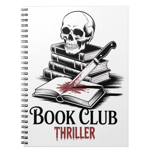 Carnet Thriller Club de Lecture (Devant)