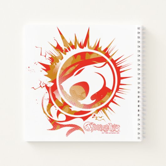Carnet ThunderCats | Logo explosif (Dos)