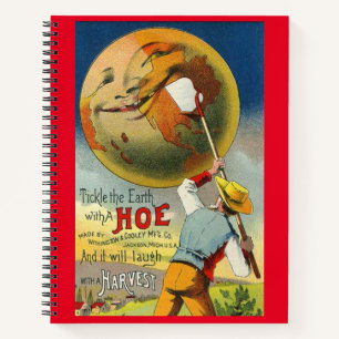 Carnet Tickle the Earth - Carte de commerce victorienne
