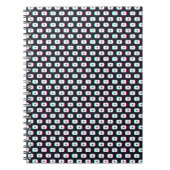 Carnet TicTok app button. Pattern design (Devant)