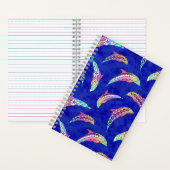 Carnet Tie Dye Animaux marins Dolphins Marlins (À l'intérieur)