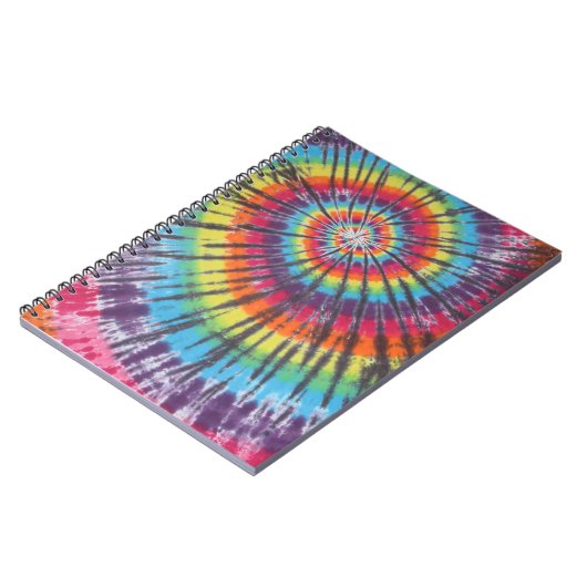 Carnet Tie Tee Dye (Côté gauche)