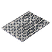 Carnet Tie teinture texture créative répétition moderne m (Côté gauche)