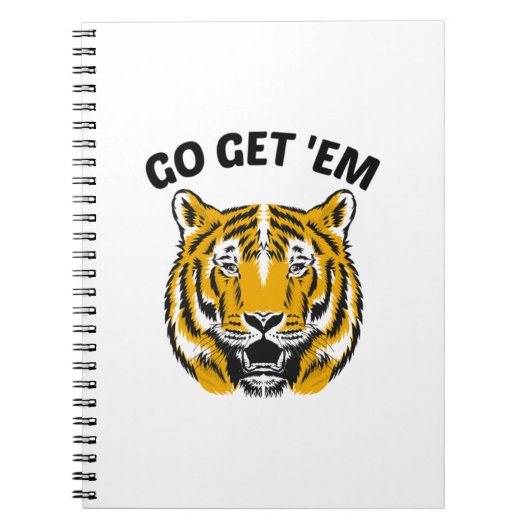 CARNET TIGER ALLEZ LES EUX (Devant)