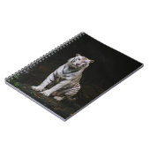 CARNET TIGER BLANC (Côté gauche)