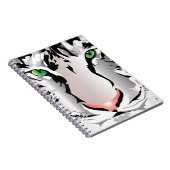 CARNET TIGER-BLANC/GRIS (Côté Droit)