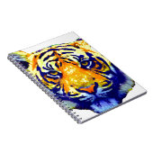 Carnet Tiger Eyes Pop Art (Côté Droit)