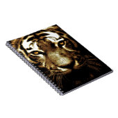 Carnet Tiger Eyes Wild Animal Art Photos (Côté Droit)