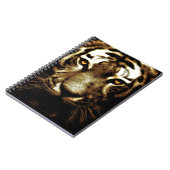 Carnet Tiger Eyes Wild Animal Art Photos (Côté gauche)