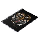 Carnet Tiger face (conception de signature) (Côté gauche)