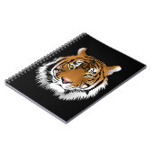 Carnet Tiger Face Spiral Photo Notebook (Côté gauche)