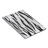 Carnet Tiger noir et blanc (Côté Droit)