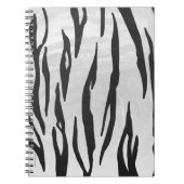Carnet Tiger noir et blanc (Devant)