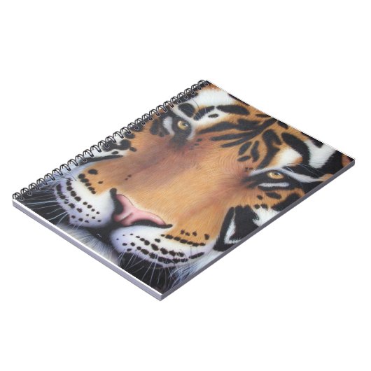 Carnet Tiger Portrait (Côté gauche)