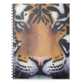Carnet Tiger Portrait (Devant)