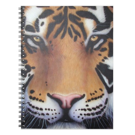 Carnet Tiger Portrait (Devant)