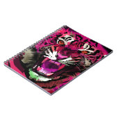 Carnet Tiger - Rose (Côté gauche)