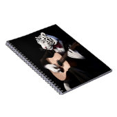 Carnet Tiger Serenade – Artistic Notebook Cover (Côté Droit)