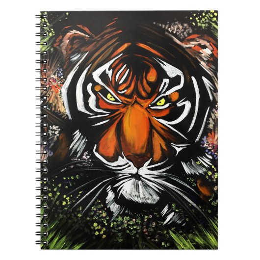 Carnet Tiger Stare (Devant)
