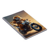 Carnet Tigre à moto (Côté Droit)