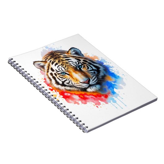 Carnet Tigre blanc (Côté Droit)