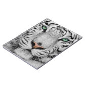 Carnet Tigre blanc (Côté gauche)