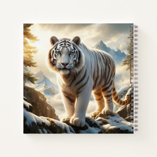 Carnet Tigre Blanc (Dos)