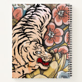 Carnet Tigre blanc (Dos)