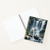 Carnet Tigre blanc du Bengale dans la nature (Intérieur)