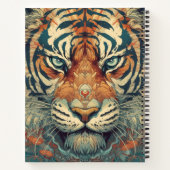 Carnet Tigre chinois (Dos)