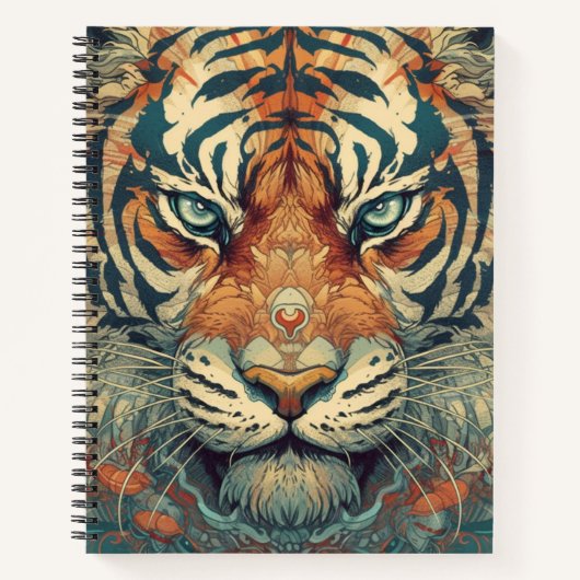 Carnet Tigre chinois (Devant)