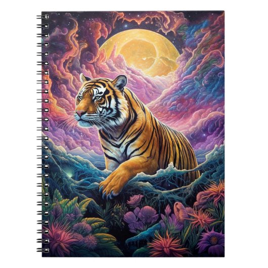 Carnet Tigre cosmique (Devant)
