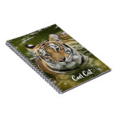 Carnet Tigre dans l'eau (Côté Droit)
