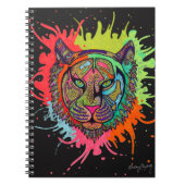 Carnet Tigre d'arc-en-ciel (Devant)