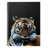 Carnet Tigre de fractale (Devant)