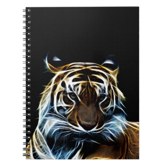 Carnet Tigre de fractale (Devant)