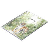 Carnet Tigre de la jungle (Côté gauche)