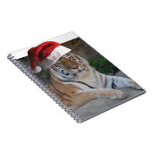 Carnet Tigre du Bengale de Noël (Côté Droit)