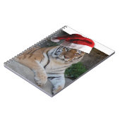 Carnet Tigre du Bengale de Noël (Côté gauche)