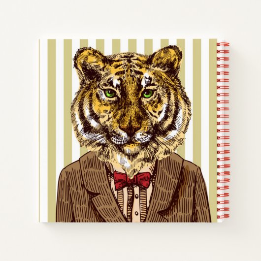 Carnet Tigre En Soirée Porter (Dos)