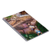 Carnet Tigre et fraise de bouddhiste zen (Côté Droit)